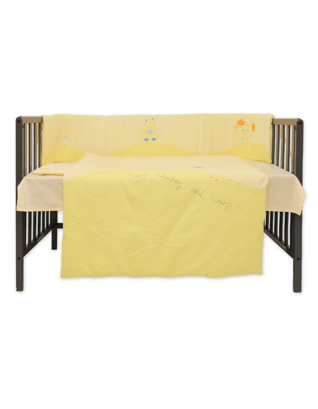 Baby Cot Bedding 5 Piece Set Animals at Zubaidas Official Pakistan