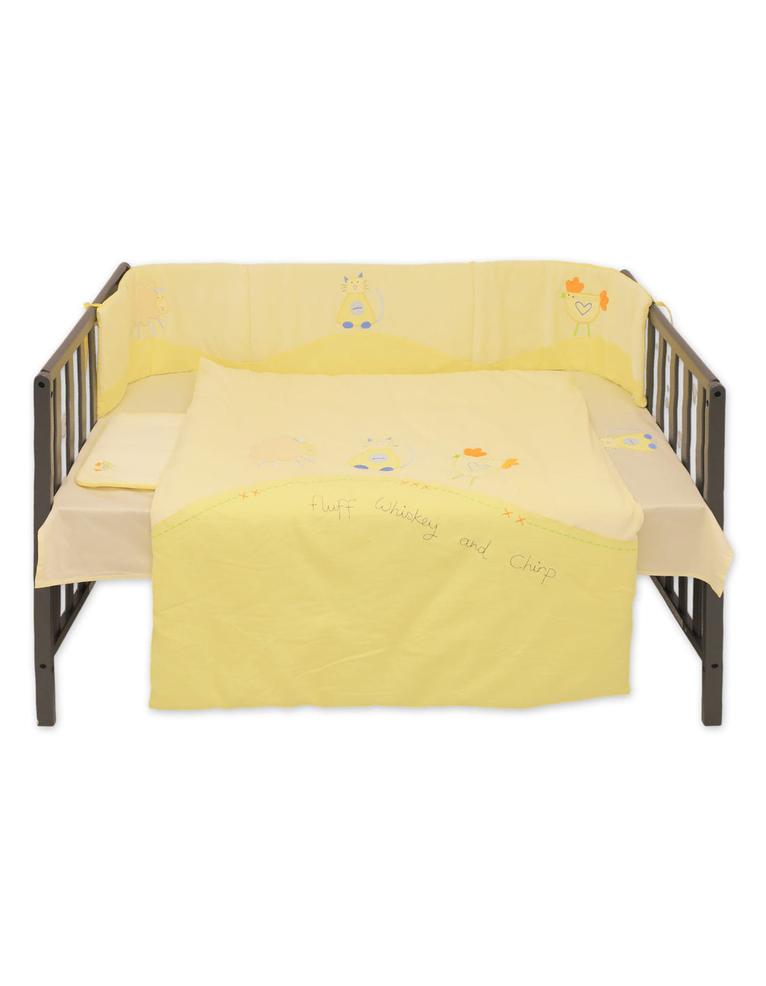 Baby Cot Bedding 5 Piece Set Animals at Zubaidas