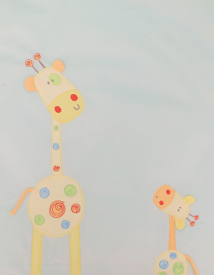 Baby Cot Bedding 5 Piece Set Giraffe Theme at Zubaidas Most Trusted Baby and Kids Store in Pakistan