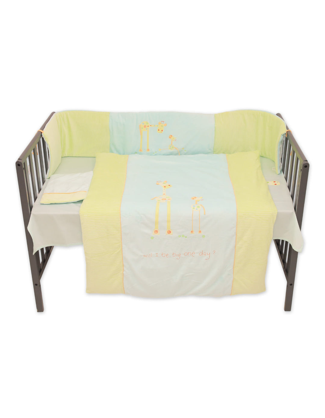 Baby Cot Bedding 5 Piece Set Giraffe Theme at Zubaidas