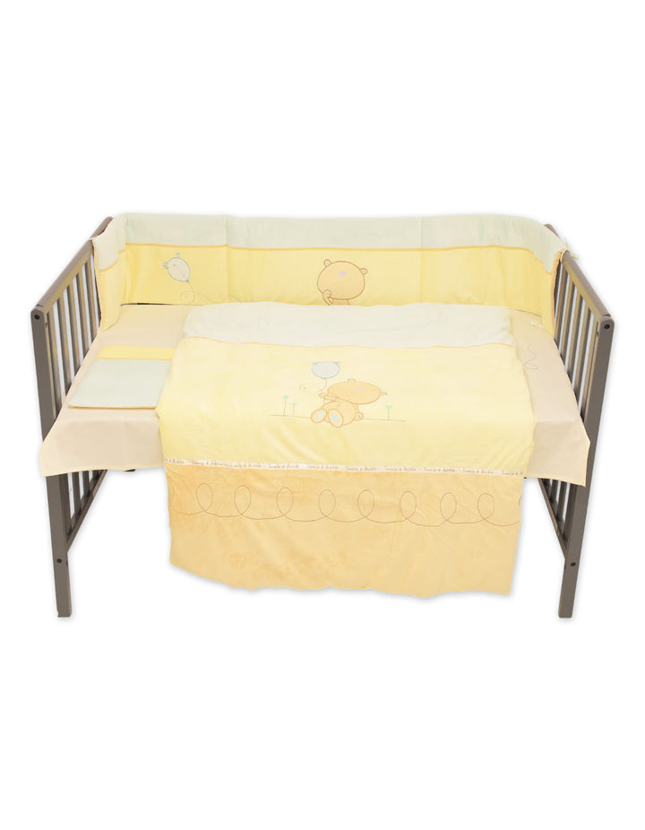 Baby Cot Bedding 5 Piece Set Little Bear at Zubaidas Official Pakistan