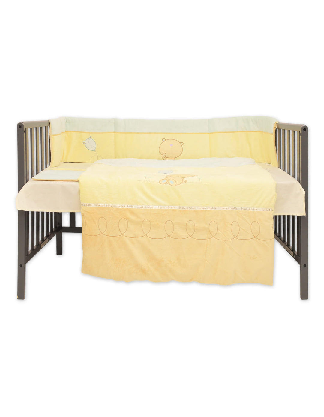 Baby Cot Bedding 5 Piece Set Little Bear at Zubaidas Online Pakistan