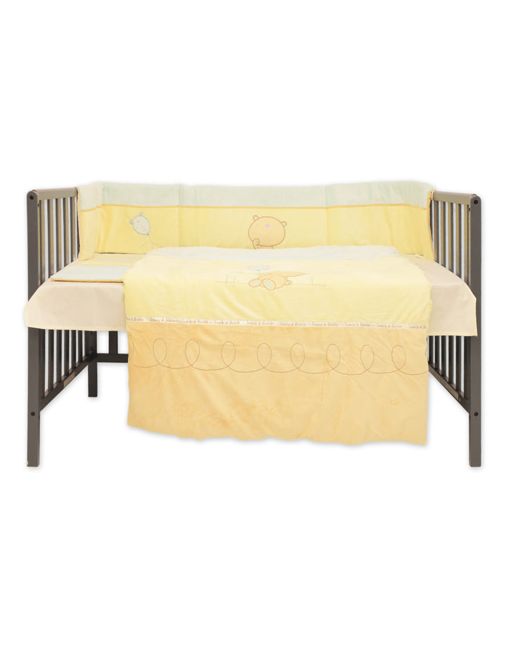 Baby Cot Bedding 5 Piece Set Little Bear at Zubaidas Online Pakistan