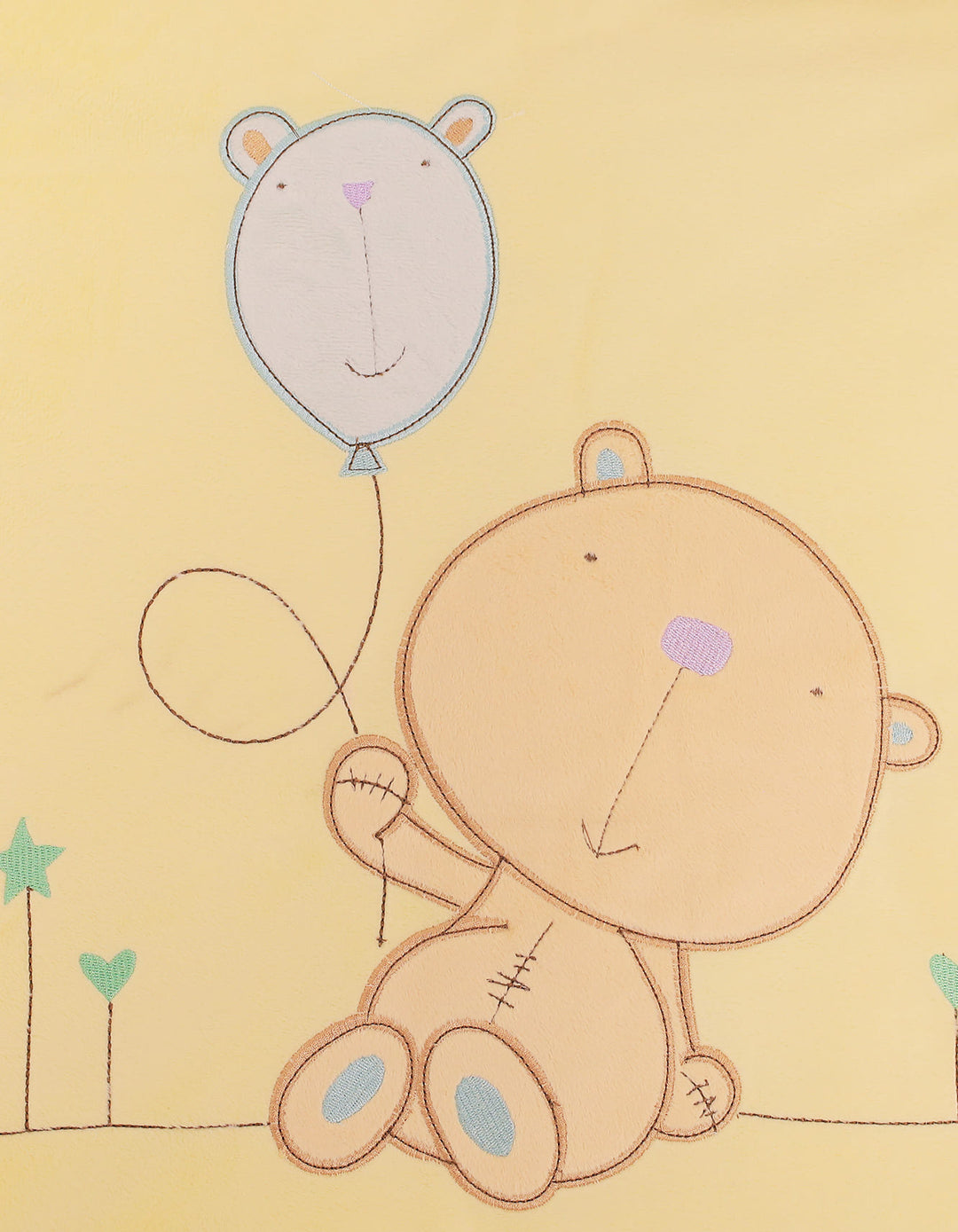 Baby Cot Bedding 5 Piece Set Little Bear at Zubaidas Most Trusted Baby and Kids Store in Pakistan