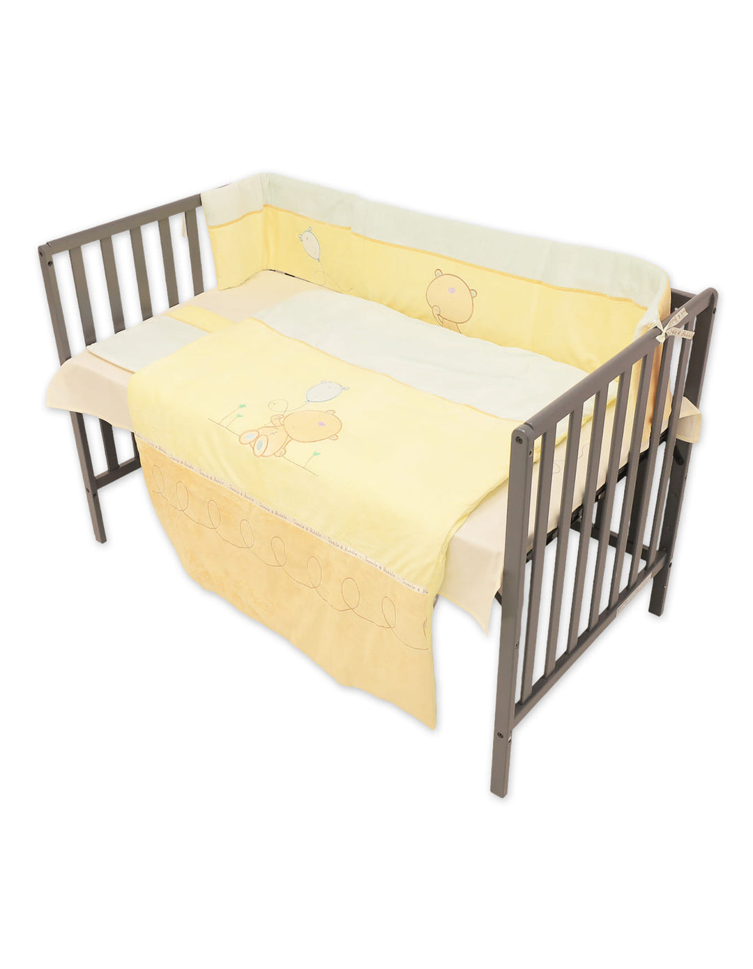 Baby Cot Bedding 5 Piece Set Little Bear at Zubaidas