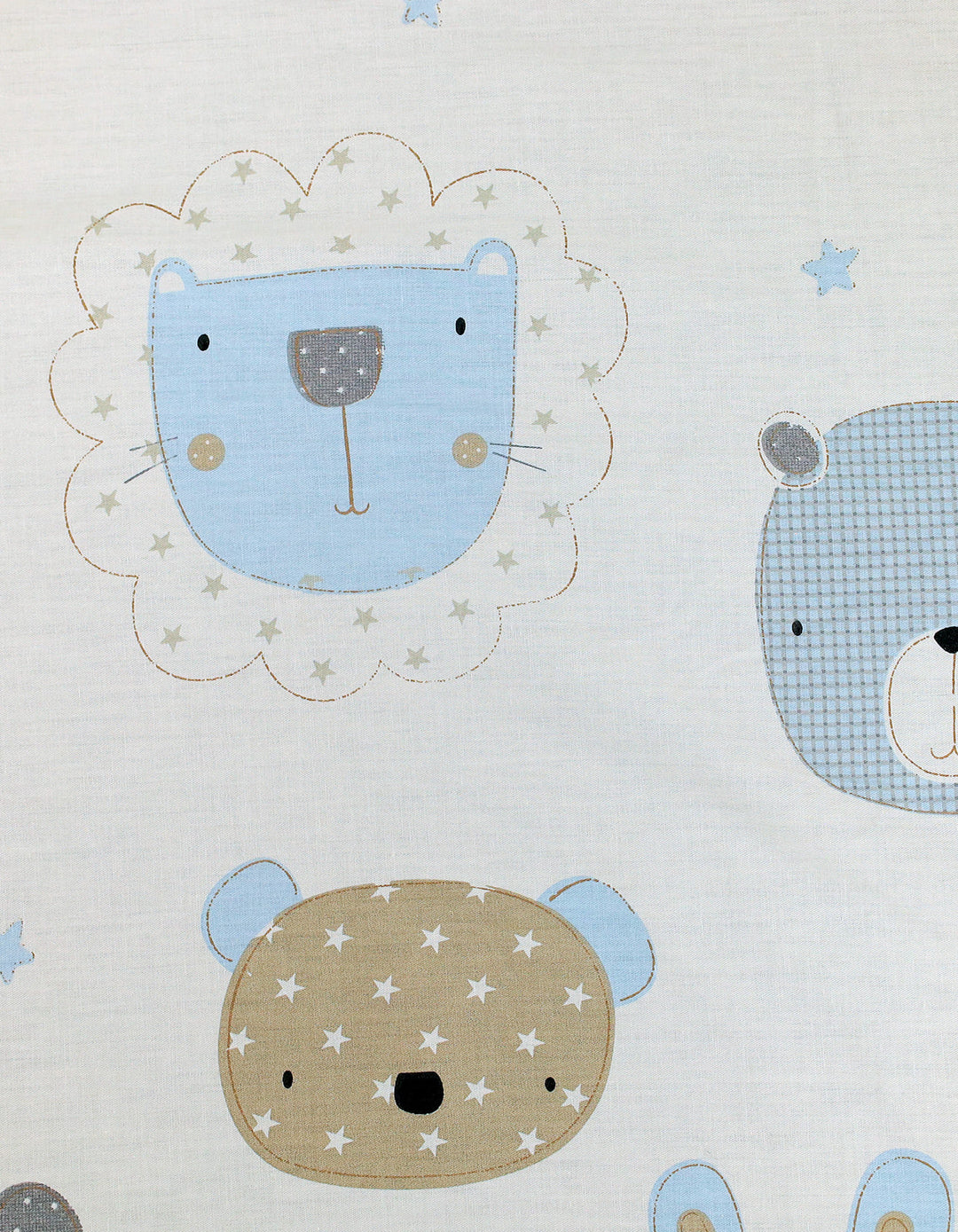 Baby Cot Bedding 5 Piece Set Sweet Safari at Zubaidas Most Trusted Baby and Kids Shop in Pakistan