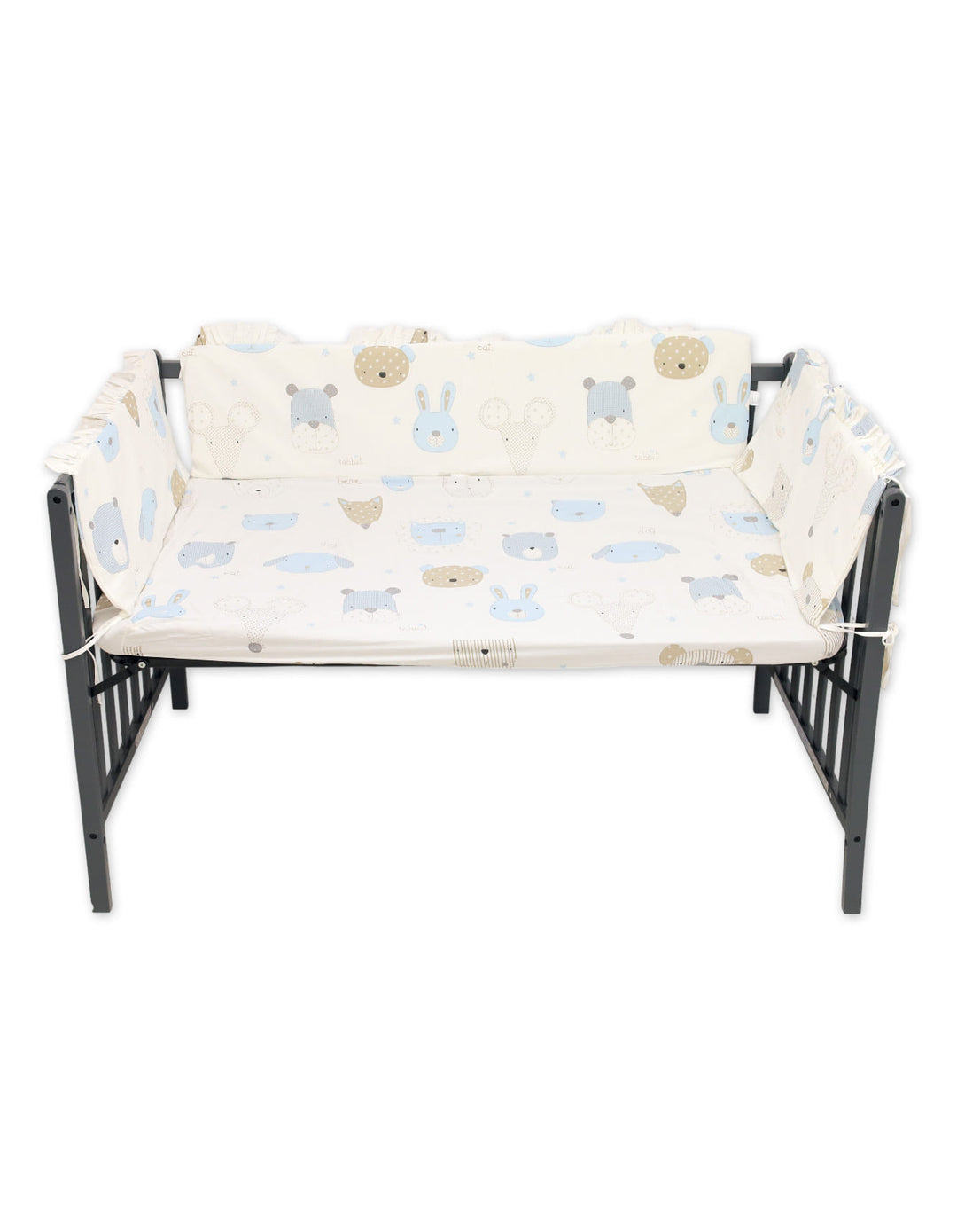 Baby Cot Bedding 5 Piece Set Sweet Safari at Zubaidas