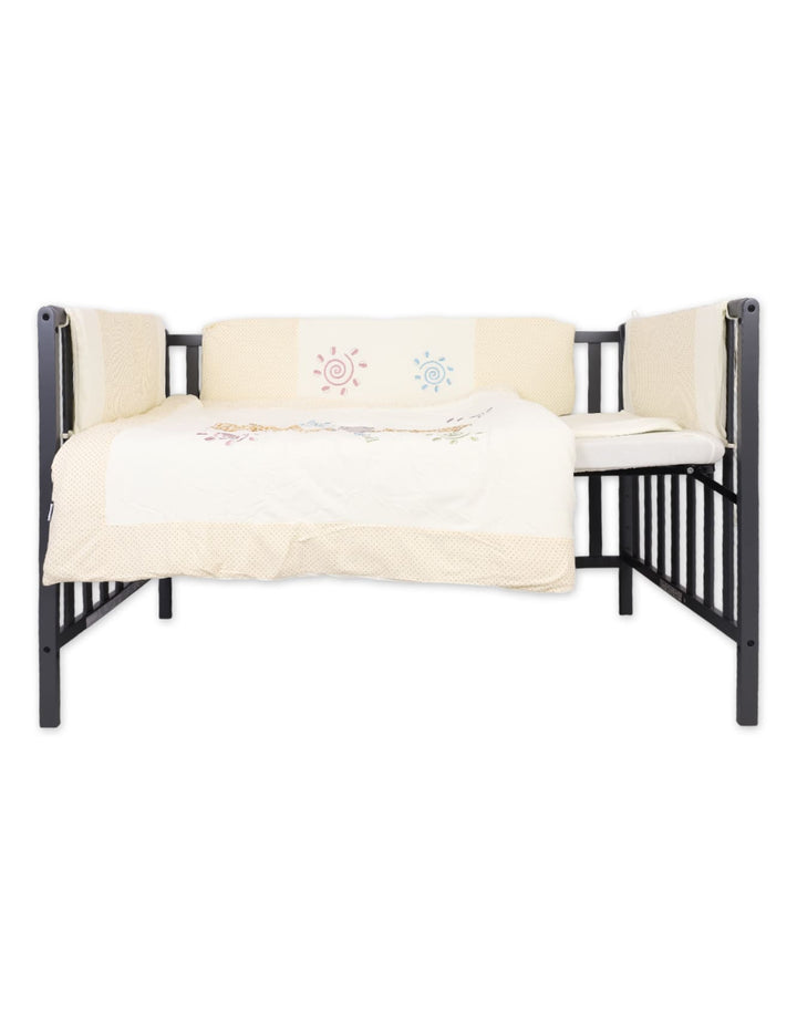 Baby Cot Bedding 5 Pieces Set Bambies Safari at Zubaidas