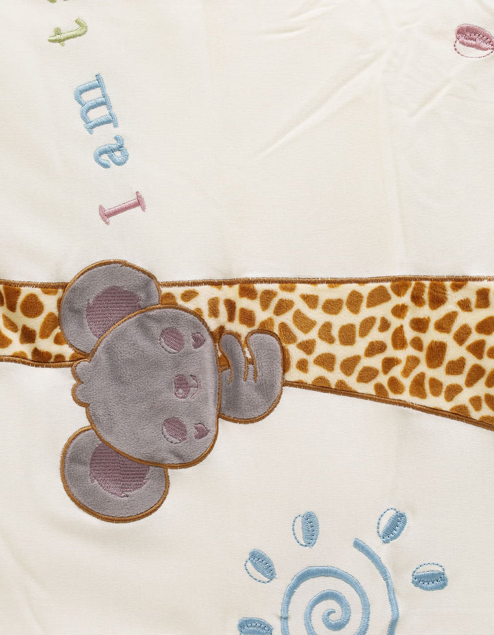 Baby Cot Bedding 5 Pieces Set Bambies Safari at Zubaidas Best Online Baby Store in Pakistan
