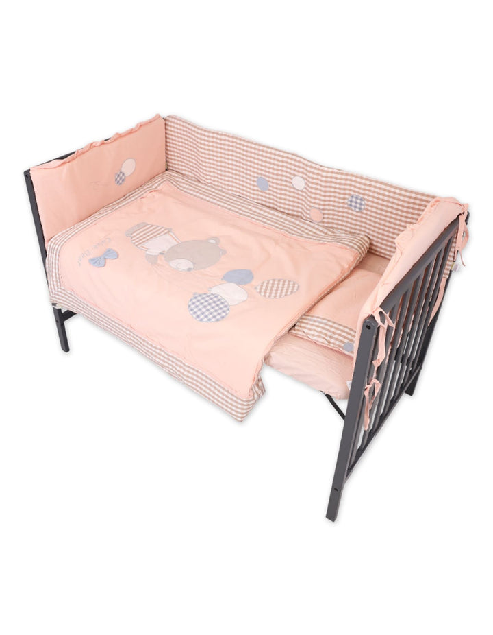 Baby Cot Bedding 7 Pieces Set Bear at Zubaidas Official Pakistan