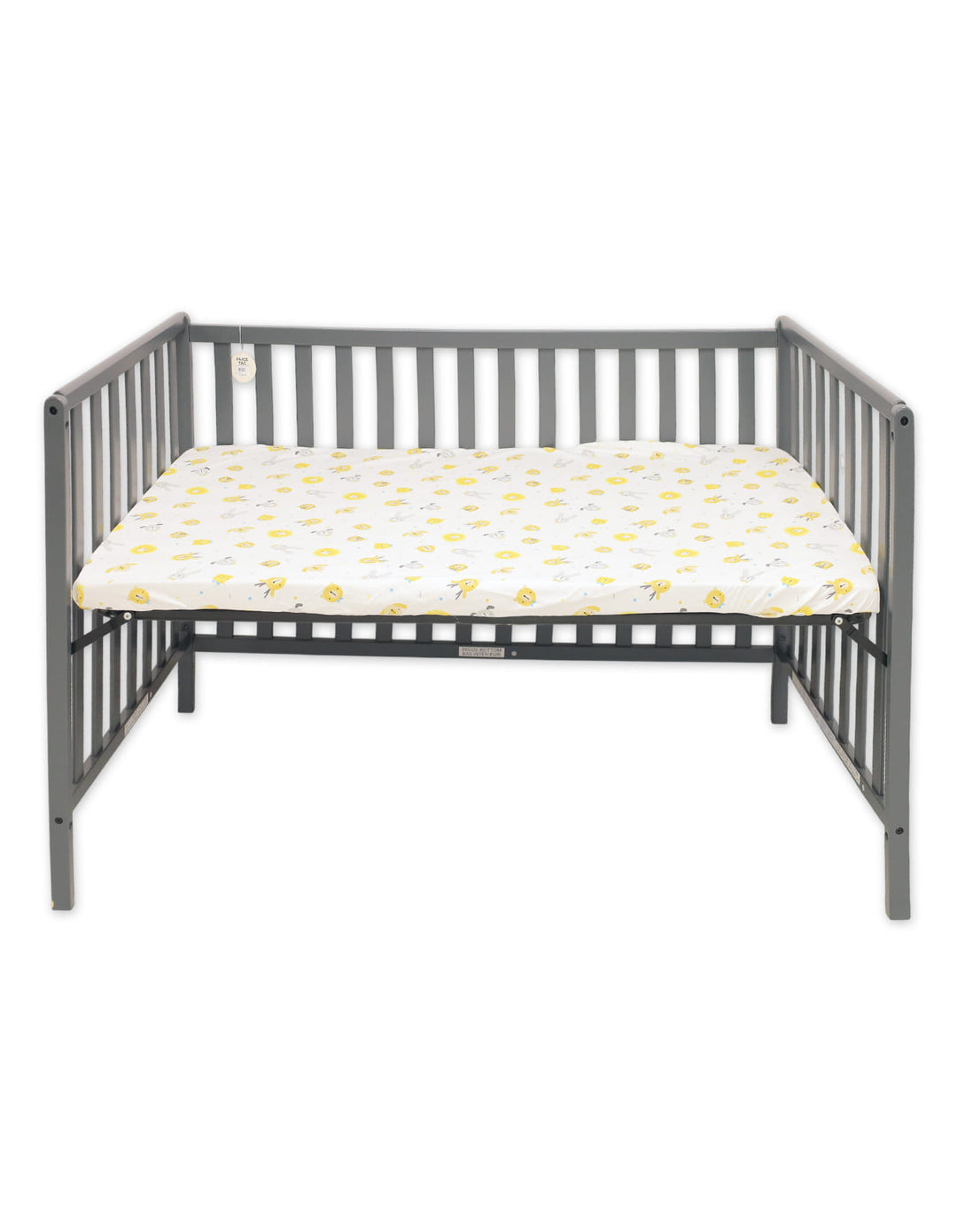 Baby Cot Fitted Sheet Safari Friends at Zubaidas