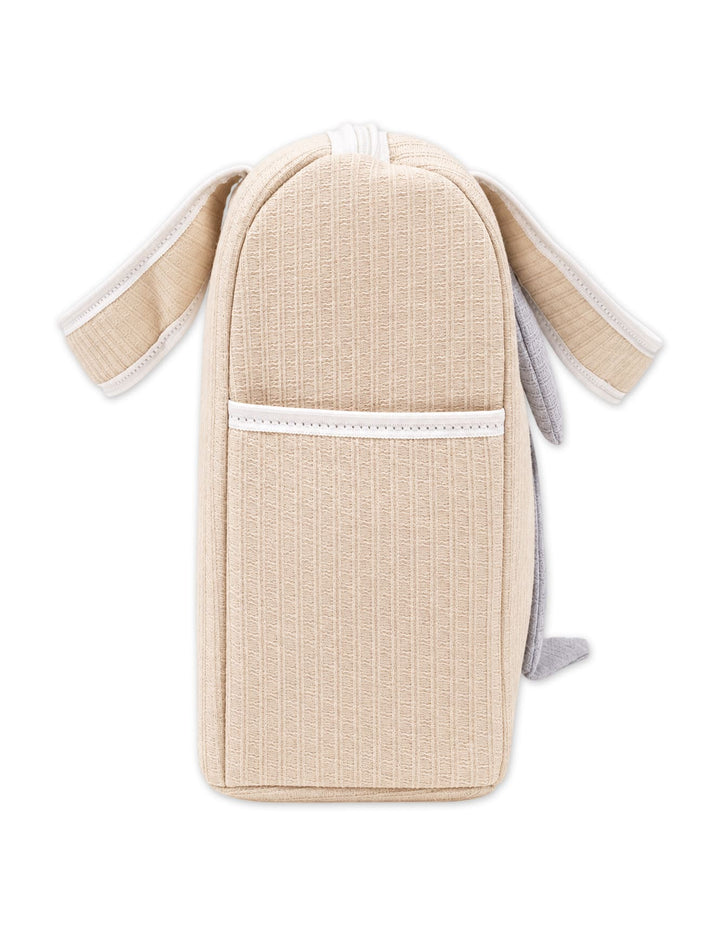 Baby Diaper Bag Bow Mint Beige and Grey at Zubaidas Official Pakistan
