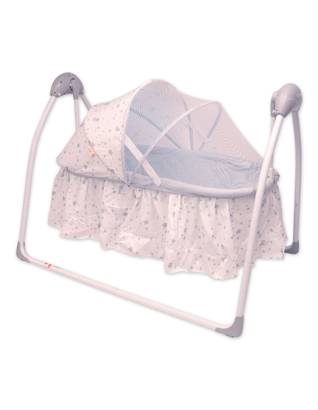 Baby Electric Foldable Bassinet Swings Bambies Grey BM-SW-010 at Zubaidas