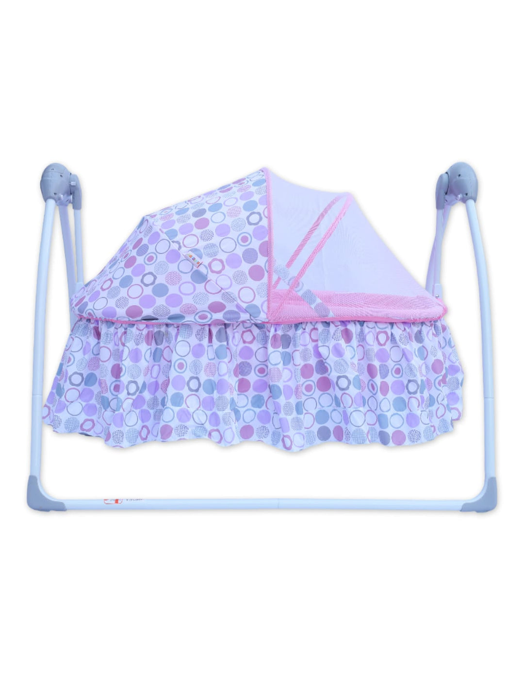 Baby Electric Foldable Bassinet Swings Bambies Pink BM-SW-012 at Zubaidas