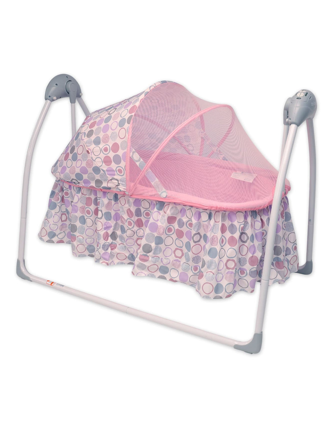 Baby Electric Foldable Bassinet Swings Bambies Pink BM-SW-012 at Zubaidas