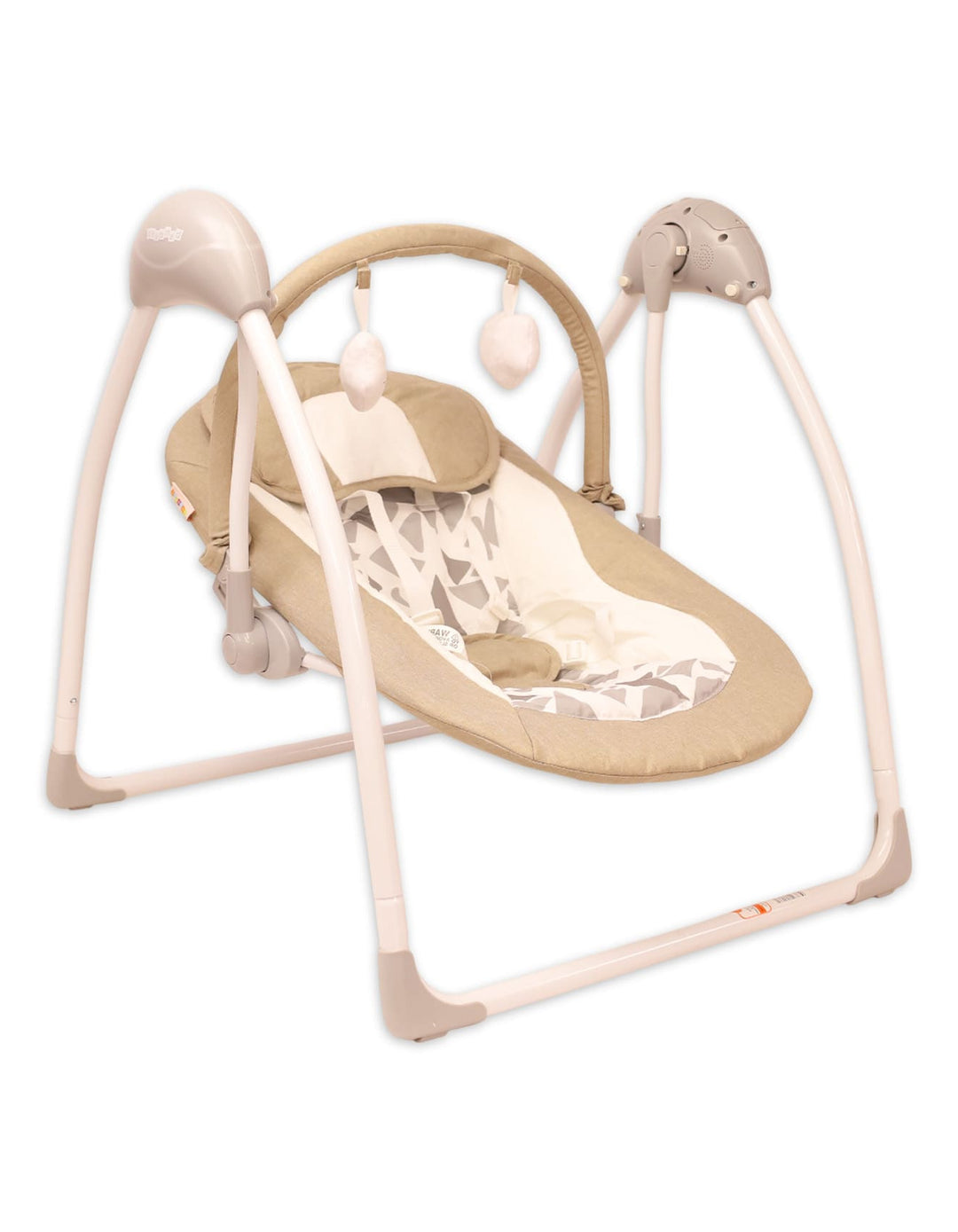 Baby Electric Foldable Swings Bambies Beige BM-SW-005 at Zubaidas