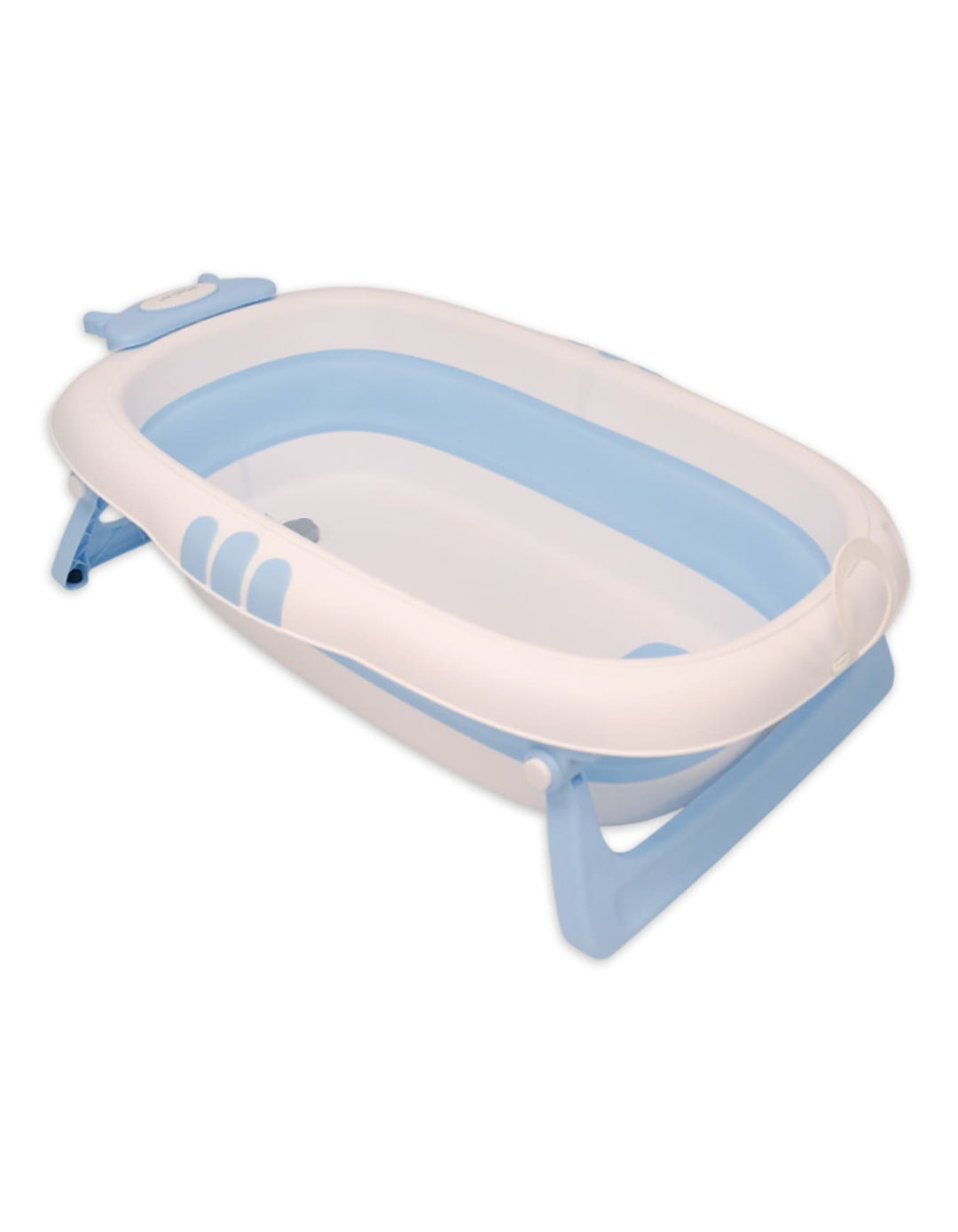 Baby Foldable Bath Tub Bambies Blue BB-BC-004 at Zubaidas