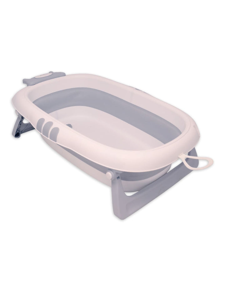 Baby Foldable Bath Tub Bambies Grey BB-BC-004 at Zubaidas