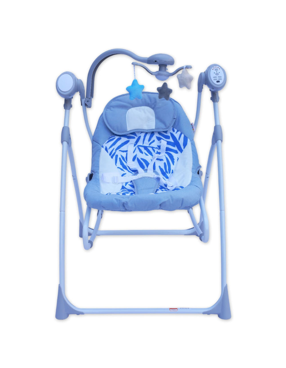 Baby Foldable Electric Swing and Rocker Bambies Blue BM-SW-007 at Zubaidas Online Baby Store Pakistan 