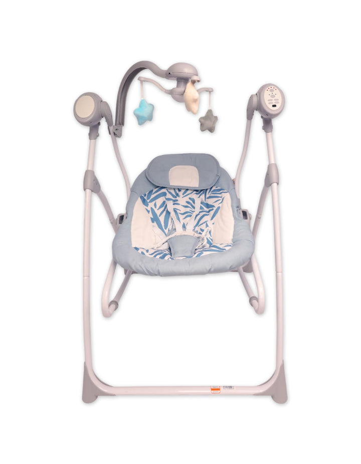 Baby Foldable Electric Swing and Rocker Bambies Blue BM-SW-007 at Zubaidas Online Baby Store Pakistan 