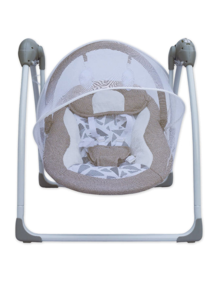 Baby Foldable Swings Bambies Beige BM-SW-005 at Zubaidas