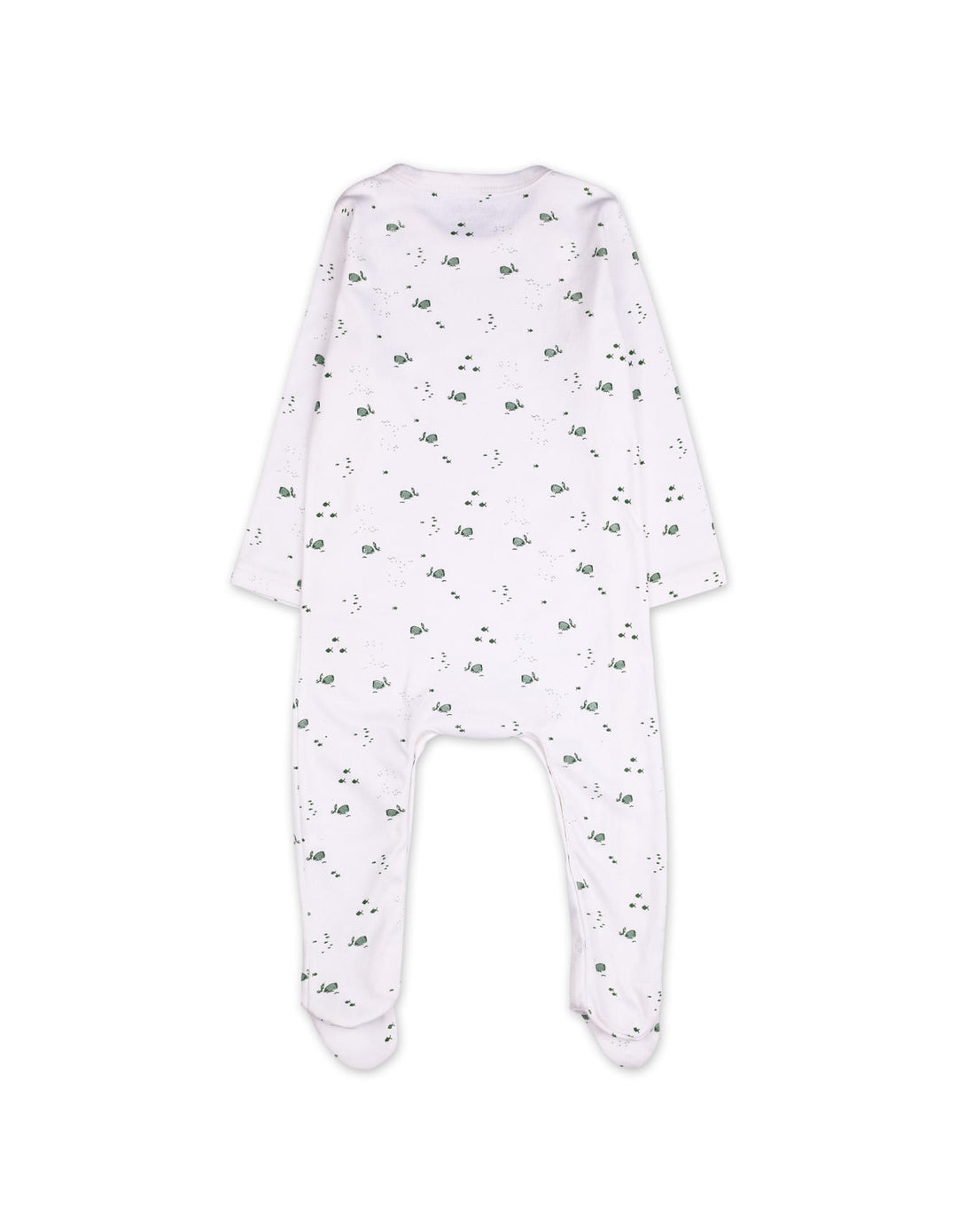 Baby Footed Sleepsuit Bambies Marine Life White at Zubaidas Online Pakistan