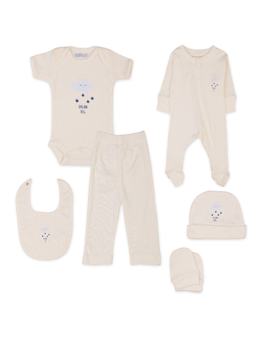 Baby Gift Set 6 Pieces White at Zubaidas
