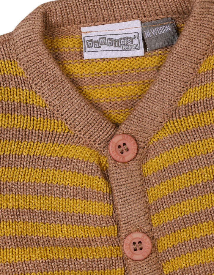Baby Gift Set Bambies Striped Knitwear at Zubaidas Official