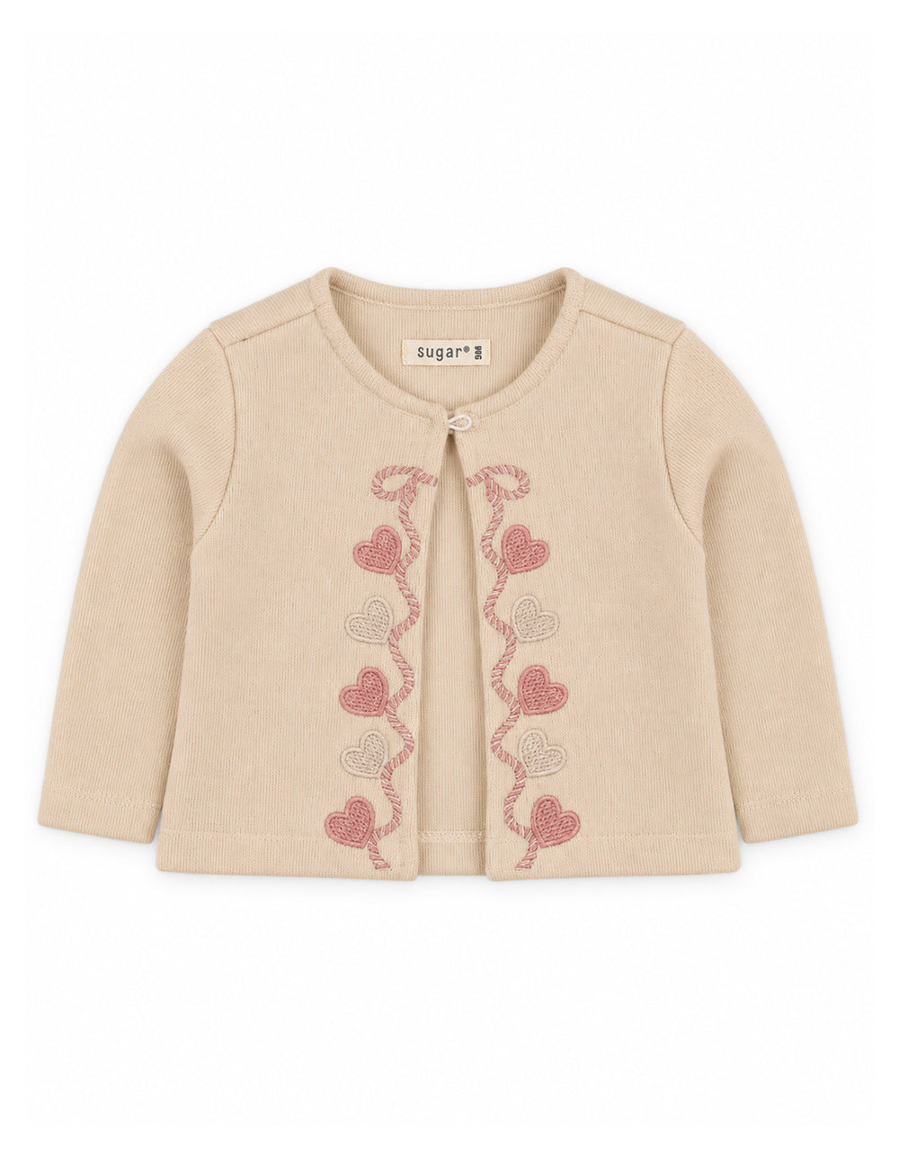 Baby Girl 3 Piece Winter Suit Set Embroidered Hearts at Zubaidas Official Pakistan