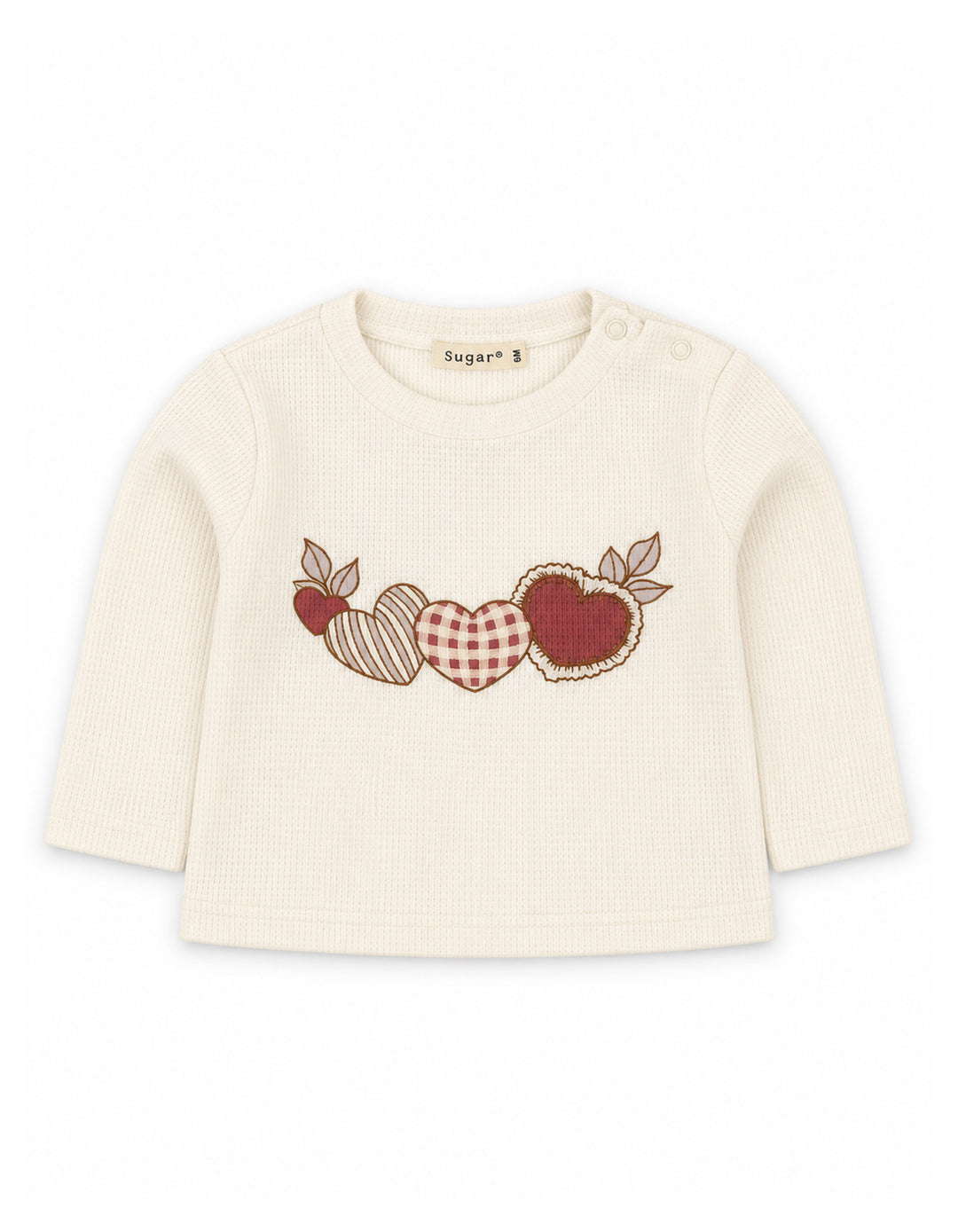 Baby Girl 3 Piece Winter Suit Set Embroidered Hearts at Zubaidas Online Pakistan