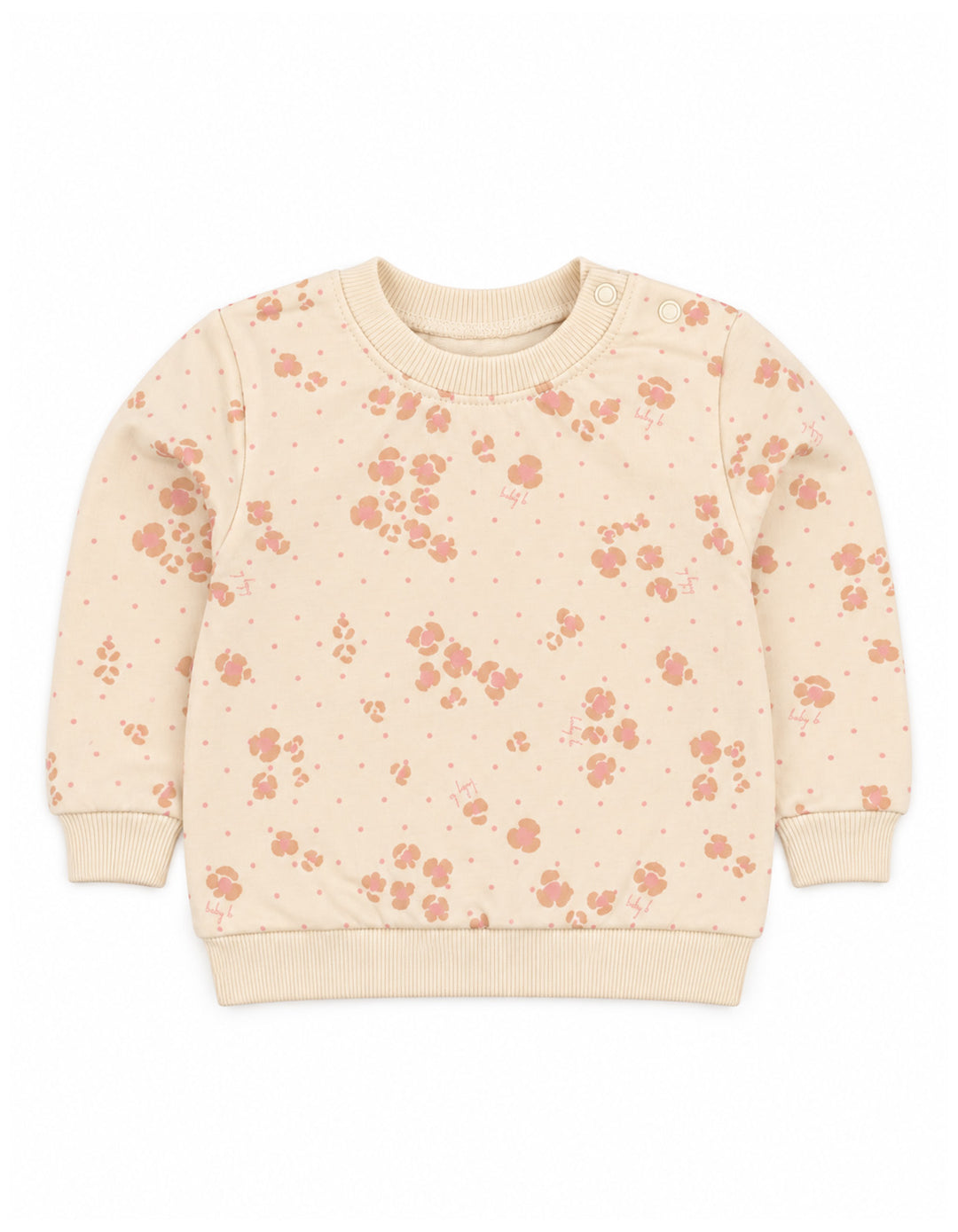 Baby Girl 3 Piece Winter Suit Set Floral Peach at Zubaidas Online Pakistan