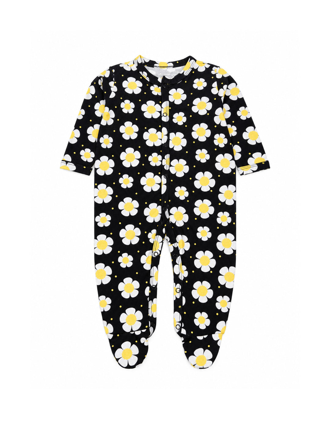 Baby Girl 3 Pieces Sleep Suit Floral Polka Dot at Zubaidas Official Pakistan