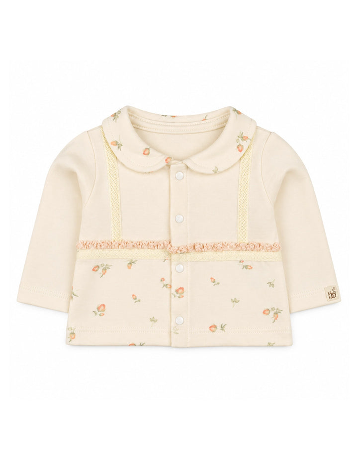 Baby Girl 5 Pcs Gift Set Rose Girl Off White at Zubaidas