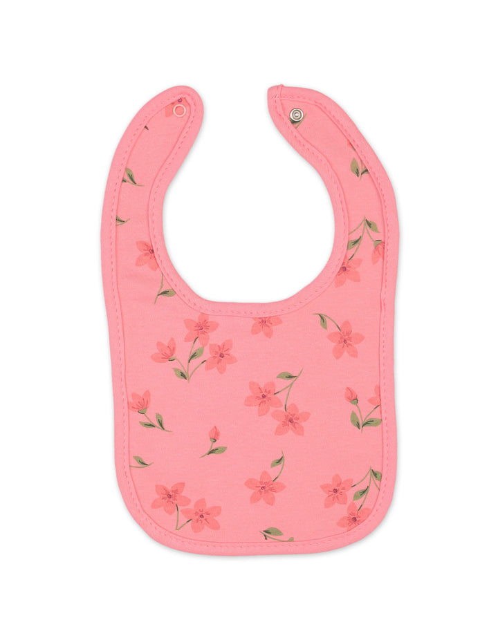 Baby Girl 5 Piece Bibs Set Floral at Zubaidas Best Online Baby Shop in Pakistan