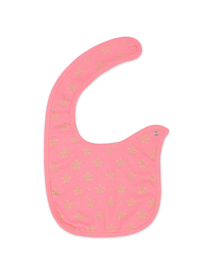 Baby Girl 5 Piece Bibs Set Happy Girls Are The Prettiest at Zubaidas Official Pakistan