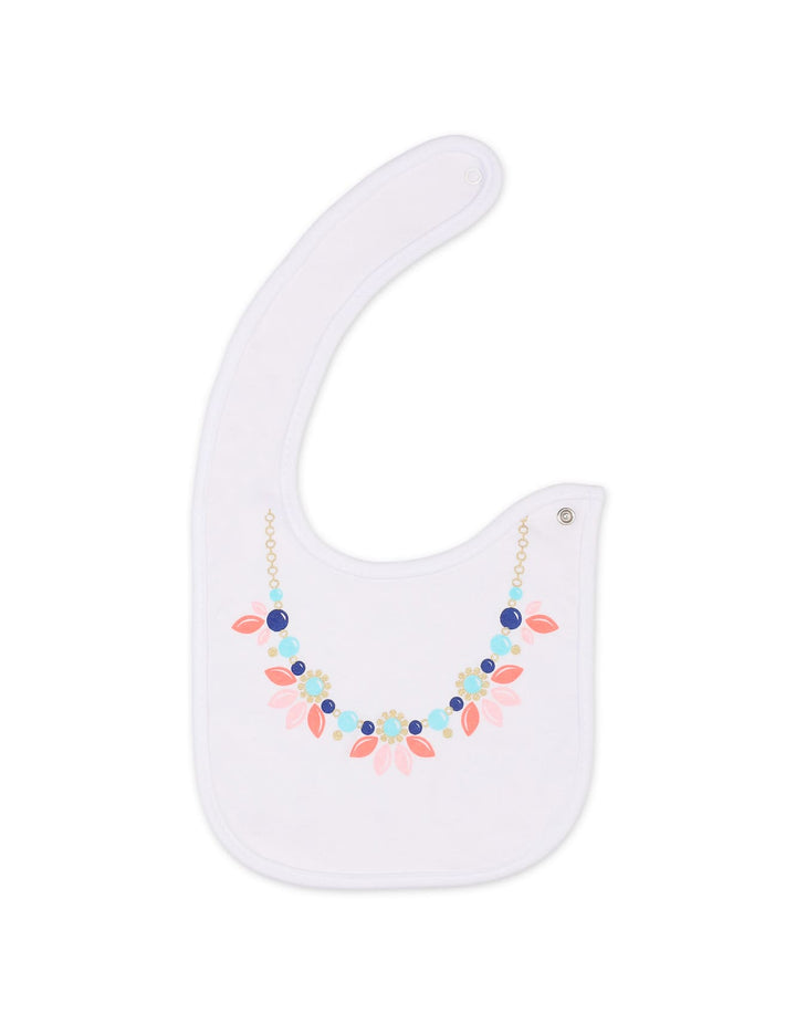 Baby Girl 5 Piece Bibs Set Happy Girls Are The Prettiest at Zubaidas Best Online Baby Shop in Pakistan