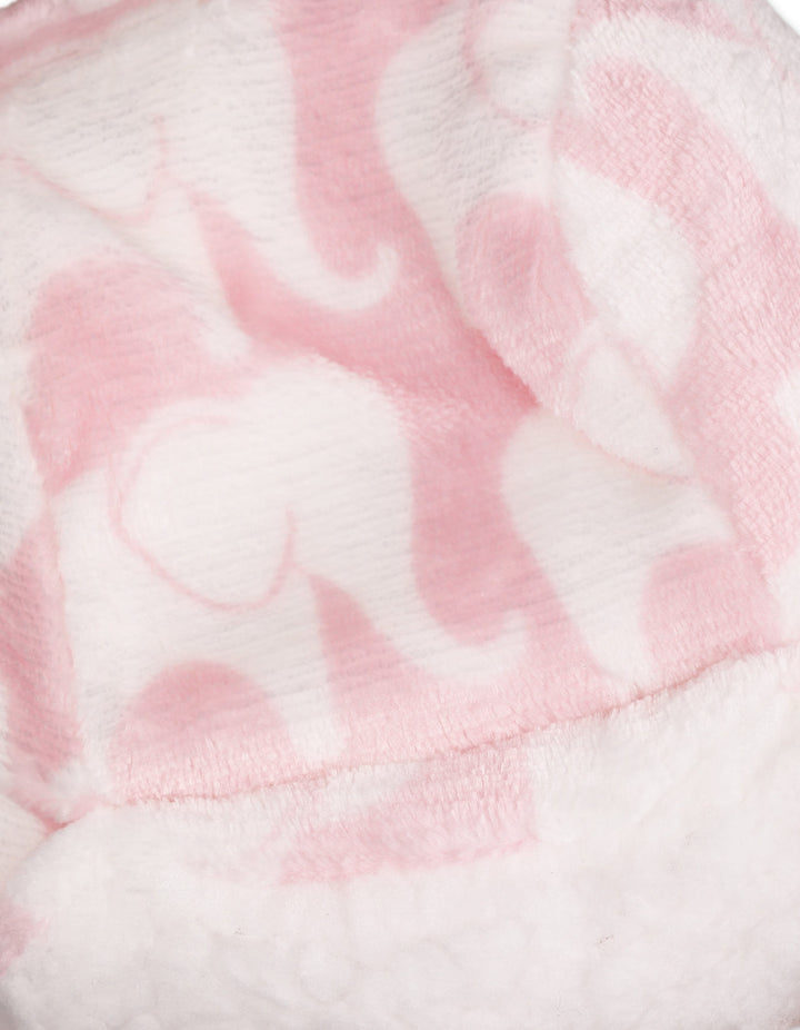 Baby Girl Aviator Hat Elephant White and Pink at Zubaidas Official Pakistan