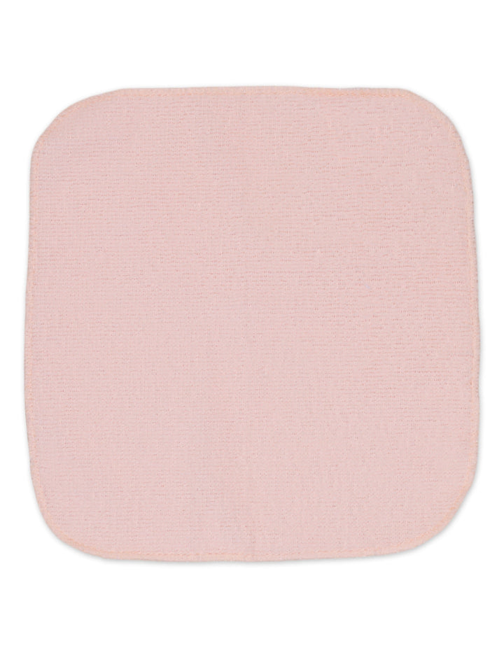 Baby Girl Bath Towel and Washcloth Set Floral Peach and White at Zubaidas Most Trusted Baby Store in Pakistan