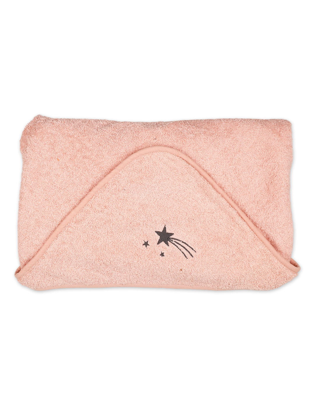 Baby Girl Bath Towel Hooded Bambies Shooting Star Pink at Zubaidas Online Pakistan