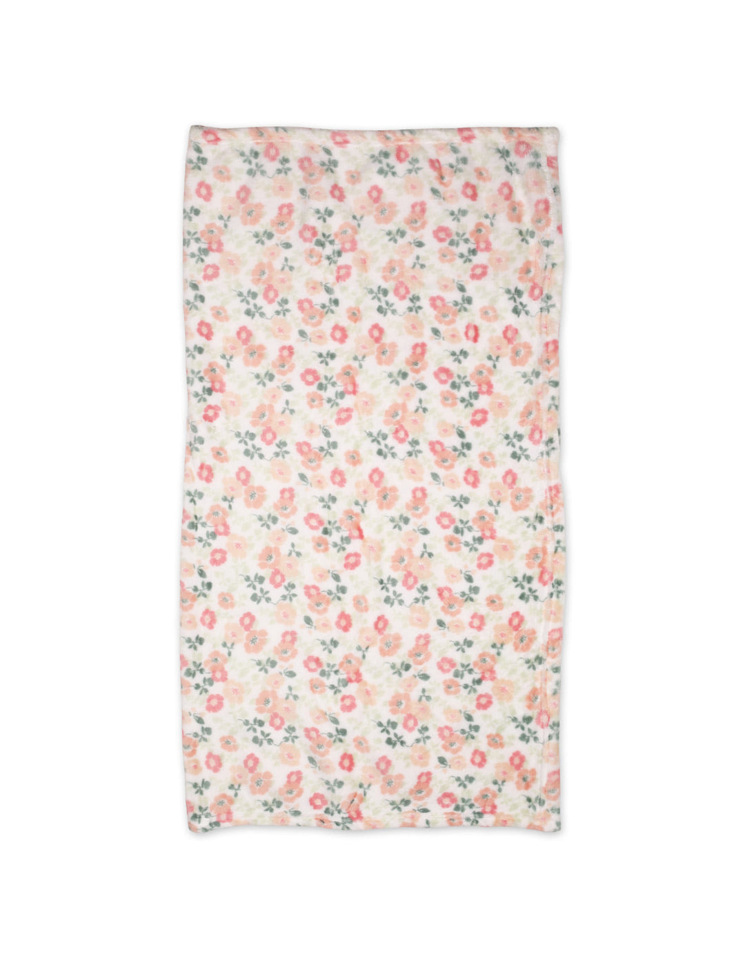 Baby Girl Blanket and Pillow Set Floral and Bunny White at Zubaidas Online Pakistan