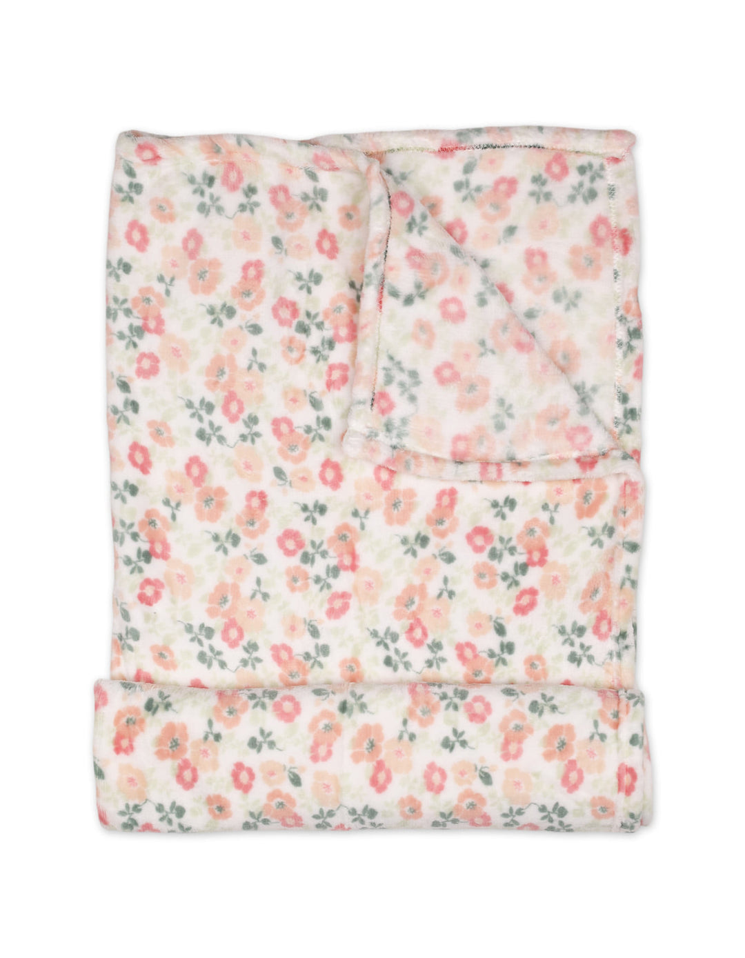 Baby Girl Blanket and Pillow Set Floral and Bunny White at Zubaidas Best Online Baby and Kids Shop in Pakistan