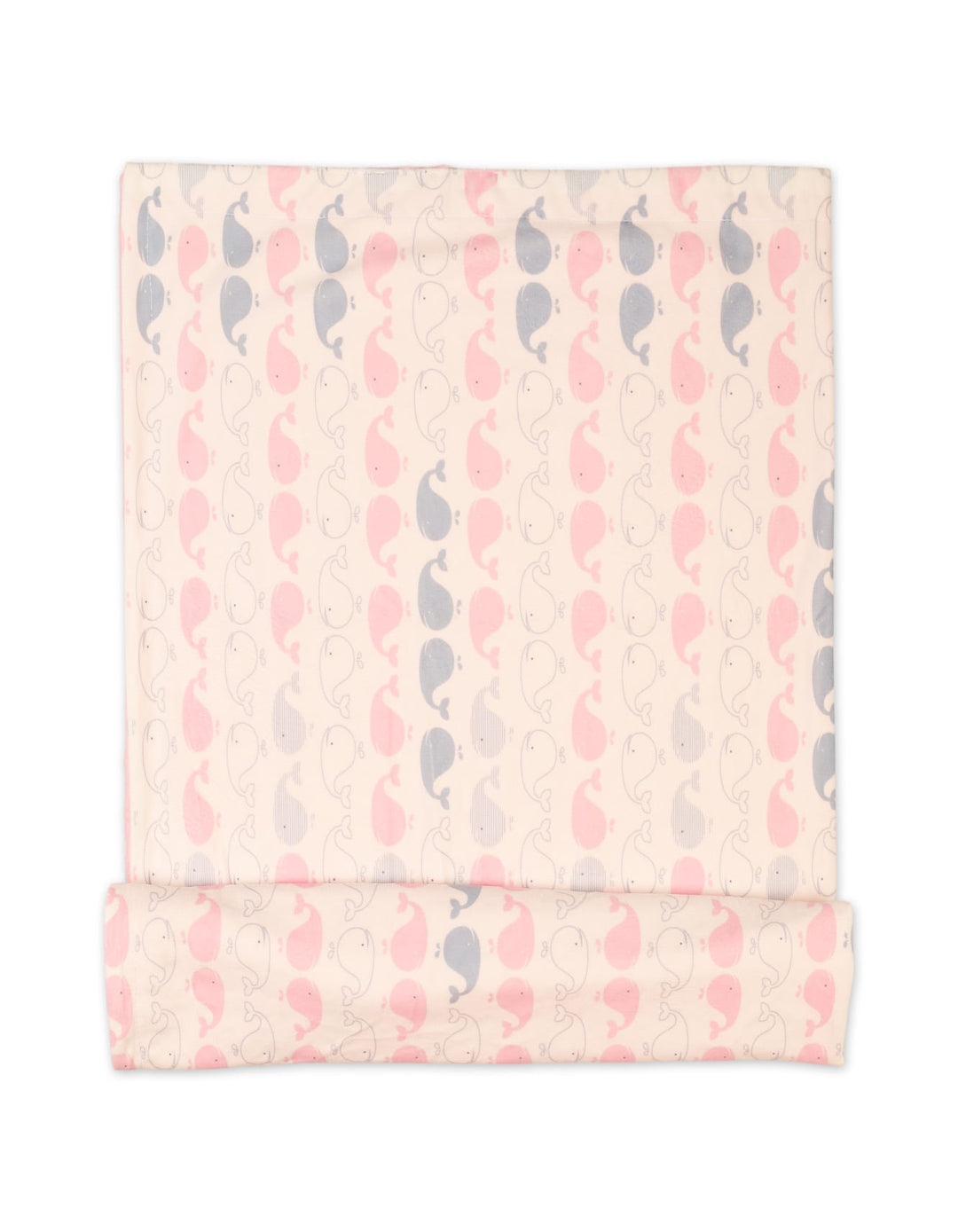 Baby Girl Blanket Minky Dots Whale Pink at Zubaidas Best Online Baby and Kids Store in Pakistan