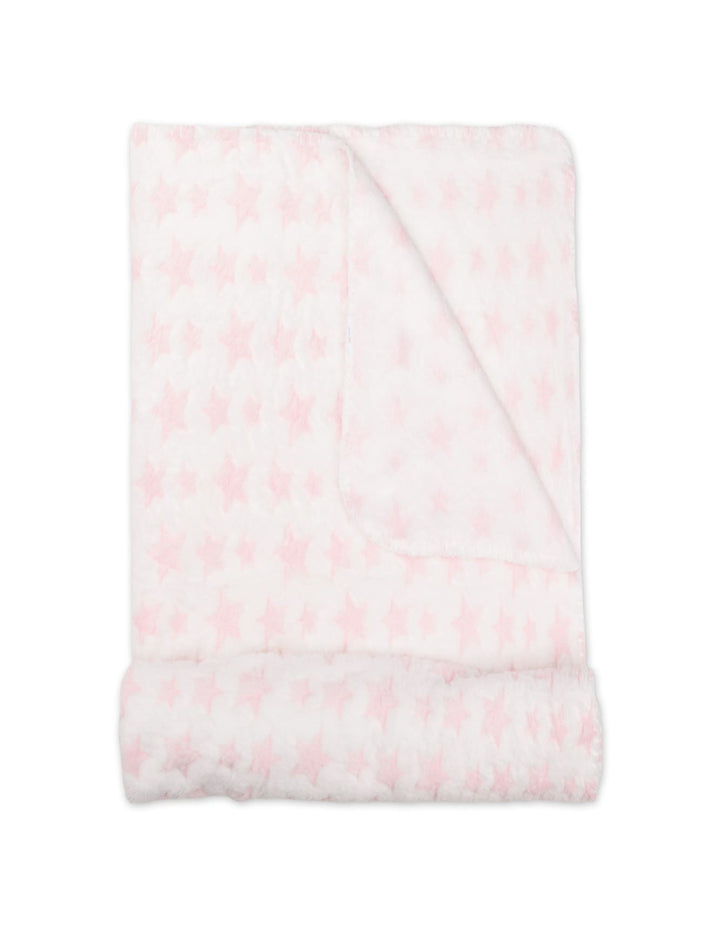 Baby Girl Blanket with Soft Toy Bear Pink at Zubaidas Official Pakistan
