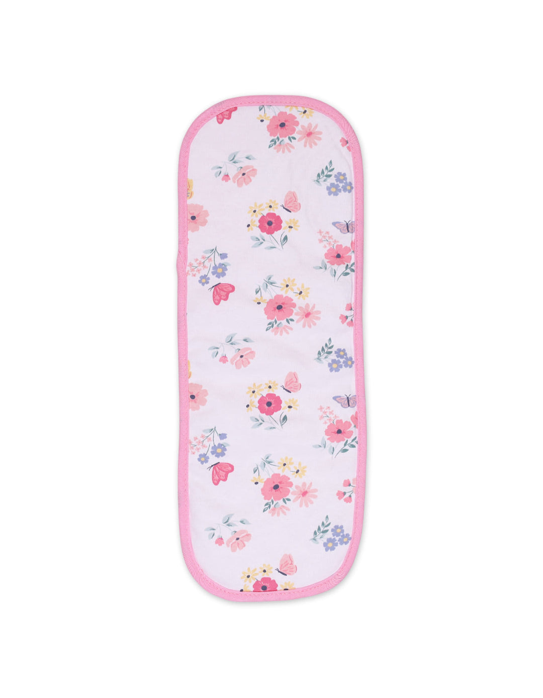 Baby Girl Burp Cloths Pack of 3 Floral Peach at Zubaidas Best Online Baby Store in Pakistan