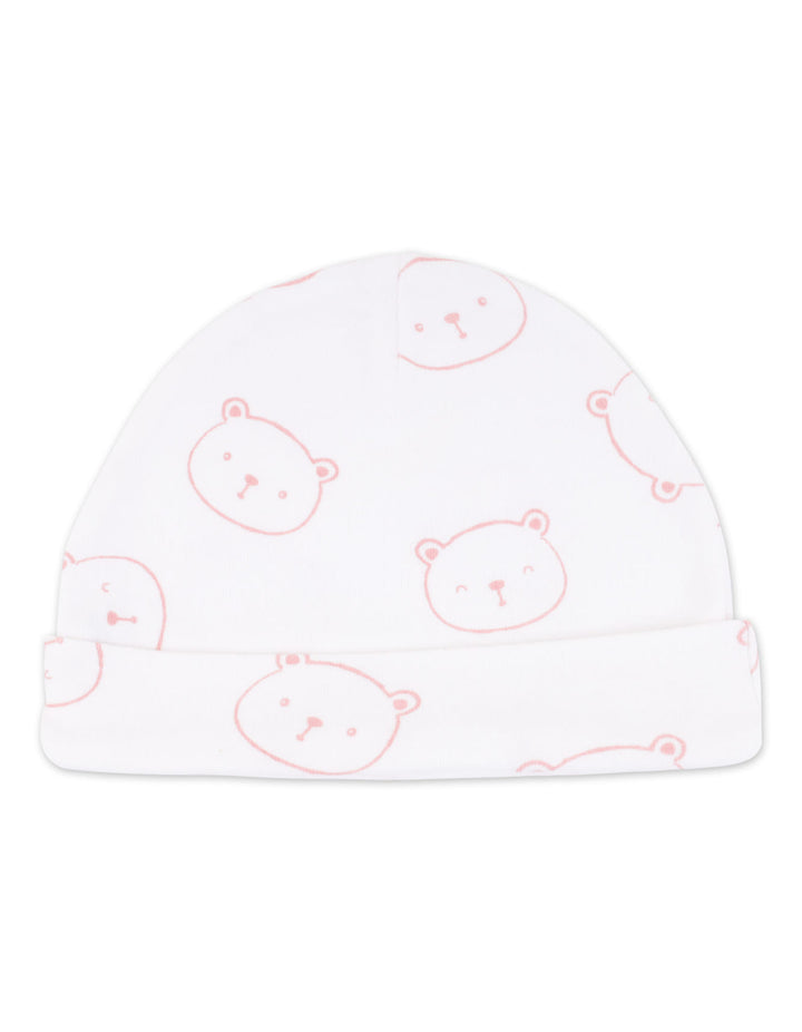 Baby Girl Cap Pack of 3 Bear at Zubaidas Best Online Baby and Kids Store in Pakistan