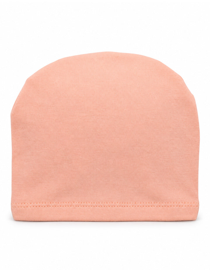 Baby Girl Cap Polka Dot Bow Peach at Zubaidas Official Pakistan