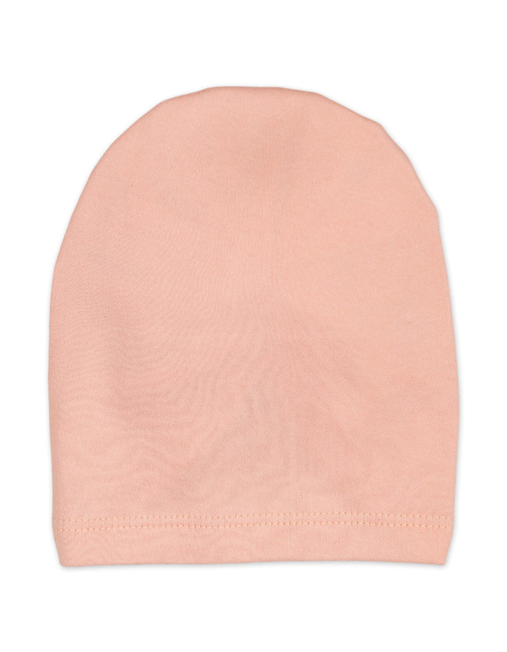 Baby Girl Cap Polka Dot Bow Peach at Zubaidas Official Pakistan