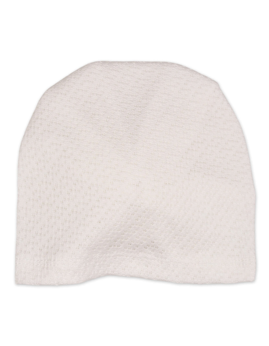 Baby Girl Cap Rosette Knitted Turban White at Zubaidas Official Pakistan