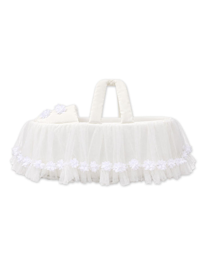 Baby Girl Carry Crib Floral Off White at Zubaidas