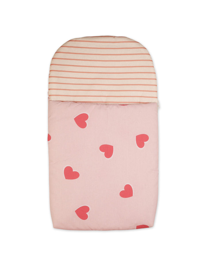 Baby Girl Carry Nest Bambies Heart Pink at Zubaidas